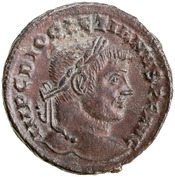 obverse of Maximian RIC VI 85A