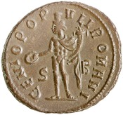 reverse of Maximian RIC VI 79A
