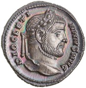 obverse of Maximian RIC VI 43A