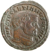 obverse of Maximian RIC VI 33A