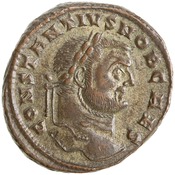 obverse of Maximian RIC VI 24A