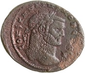 obverse of Maximian RIC VI 73A