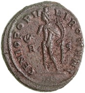 reverse of Maximian RIC VI 71B