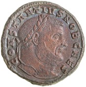 obverse of Maximian RIC VI 40A