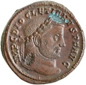 obverse of Maximian RIC VI 43A