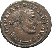 obverse of Maximian RIC VI 175B