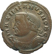 obverse of Maximian RIC VI 170B
