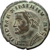obverse of Maximian RIC VI 113B