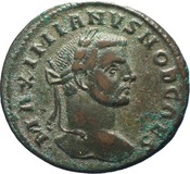 obverse of Maximian RIC VI 69
