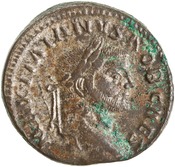 obverse of Maximian RIC VI 53B
