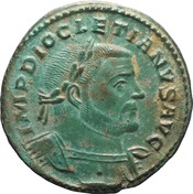 obverse of Maximian RIC VI 582A