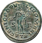 reverse of Maximian RIC VI 582A