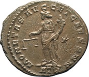 reverse of Maximian RIC VI 439A
