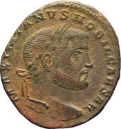 obverse of Maximian RIC VI 413