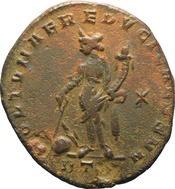 reverse of Maximian RIC VI 413