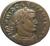 obverse of Maximian RIC VI 306A