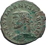 obverse of Maximian RIC VI 220B