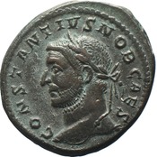 obverse of Maximian RIC VI 147A