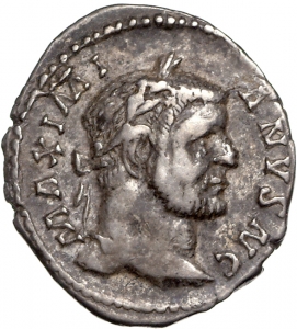 obverse of Maximian RIC VI 117B