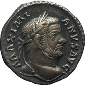 obverse of Maximian RIC VI 109B