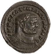 obverse of Maximian RIC VI 17
