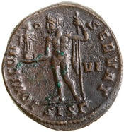 reverse of Constantius I RIC VI 179A