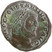 obverse of Constantius I RIC VI 164