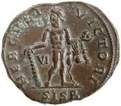 reverse of Constantius I RIC VI 164