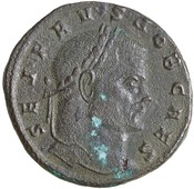 obverse of Constantius I RIC VI 72A