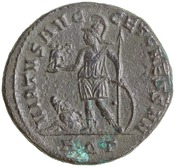 reverse of Constantius I RIC VI 72A