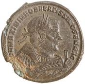 obverse of Constantius I RIC VI 63B