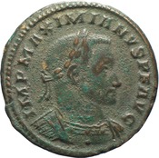 obverse of Constantius I RIC VI 652B