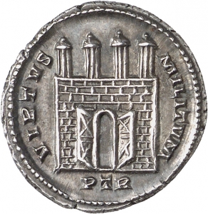 reverse of Constantius I RIC VI 635