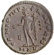 reverse of Galerius RIC VI 69