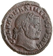 obverse of Galerius RIC VI 67A