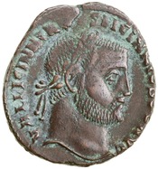 obverse of Galerius RIC VI 60