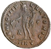 reverse of Galerius RIC VI 57