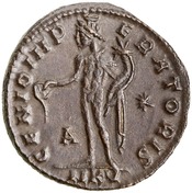 reverse of Galerius RIC VI 56