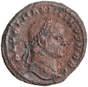 obverse of Galerius RIC VI 49