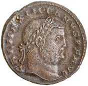 obverse of Galerius RIC VI 44