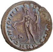 reverse of Galerius RIC VI 44