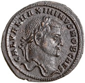 obverse of Galerius RIC VI 34