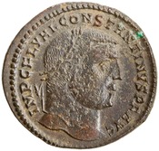 obverse of Galerius RIC VI 65B