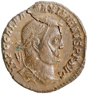 obverse of Galerius RIC VI 53A