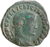 obverse of Galerius RIC VI 48B
