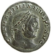 obverse of Galerius RIC VI 40A