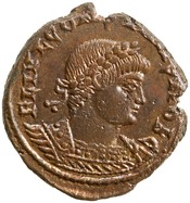 obverse of Constantine I RIC VII 61