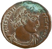 obverse of Constantine I RIC VII 54