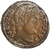 obverse of Constantine I RIC VII 49