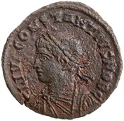 obverse of Constantine I RIC VII 47